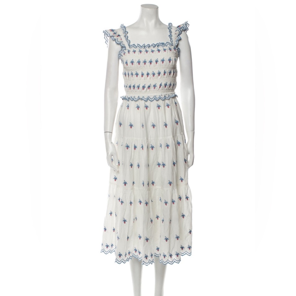 SEA New York Renee Strawberry Dress 🍓 Size L - Picture 4 of 13